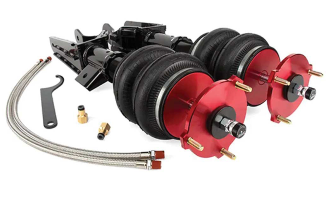 2018-2023 TESLA MODEL 3 AWD & 2020-2024 TESLA Y PERFORMANCE AIR SUSPENSION FRONT KIT