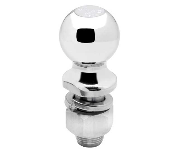 2IN X 1IN X 2 1/8IN 6000LB CHROME HITCH BALL