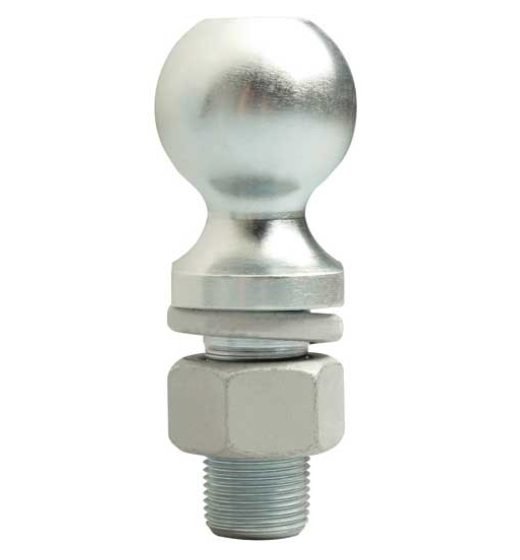 1 7/8IN 3500LB HITCH BALL-1IN SHANK-2 1/8IN SHANK LENGTH