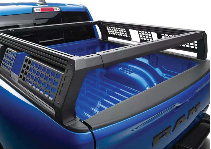 2015-2025 FORD F150 5.5FT BED GORACK OVERLAND TRUCK RACKS BLACK ALUMINUM