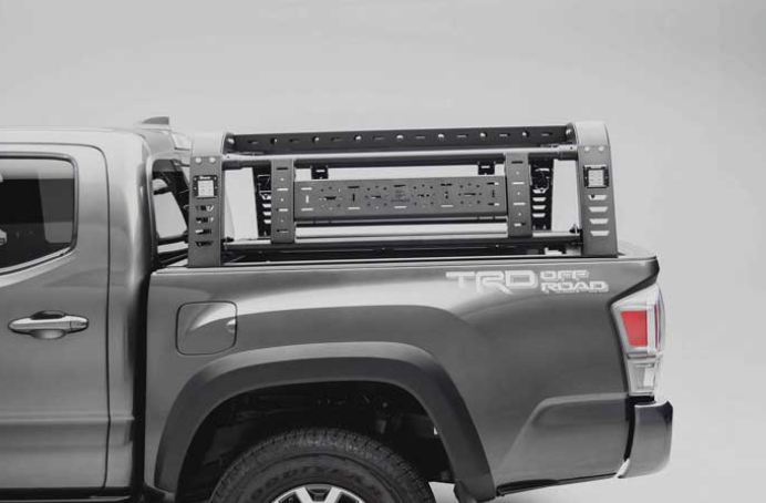 2016-2023 TOYOTA TACOMA OVERLAND ACCESS RACKS WITH 2 ACCESS GATES FOR, TRACK SYSTEM