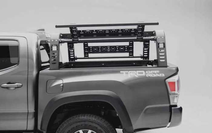 2016-2023 TOYOTA TACOMA OVERLAND ACCESS RACKS WITH 2 ACCESS GATES FOR, TRACK SYSTEM