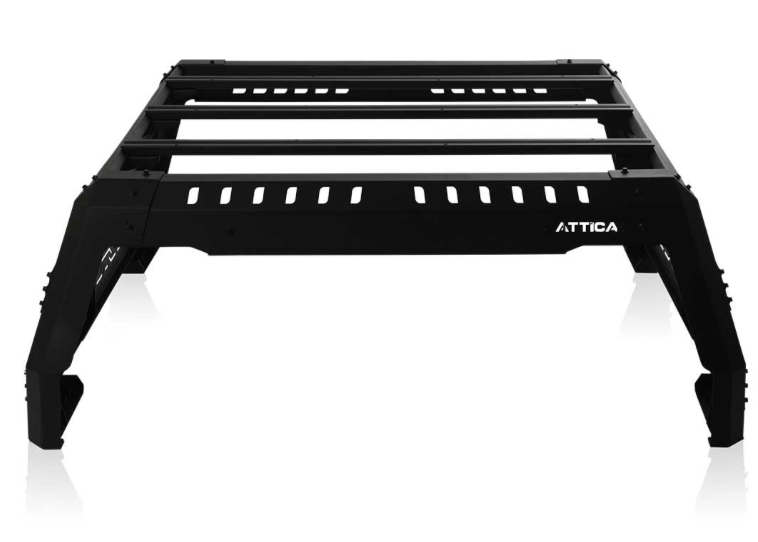 2020-2024 JEEP GLADIATOR FRONTIER SERIES BED RACKS-BLACK-POWDER COATED-STEEL