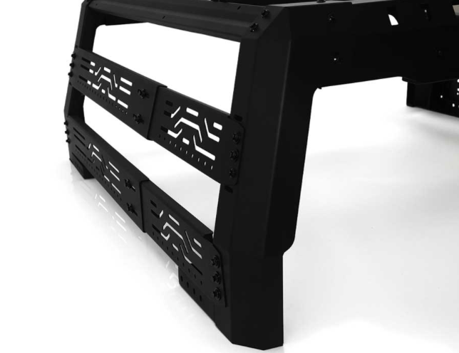 2020-2024 JEEP GLADIATOR FRONTIER SERIES BED RACKS-BLACK-POWDER COATED-STEEL