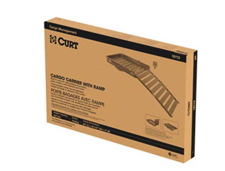 50IN X 30 1/2IN CLASS III ALUMINUM CARGO CARRIER BASKET WITH RAMP