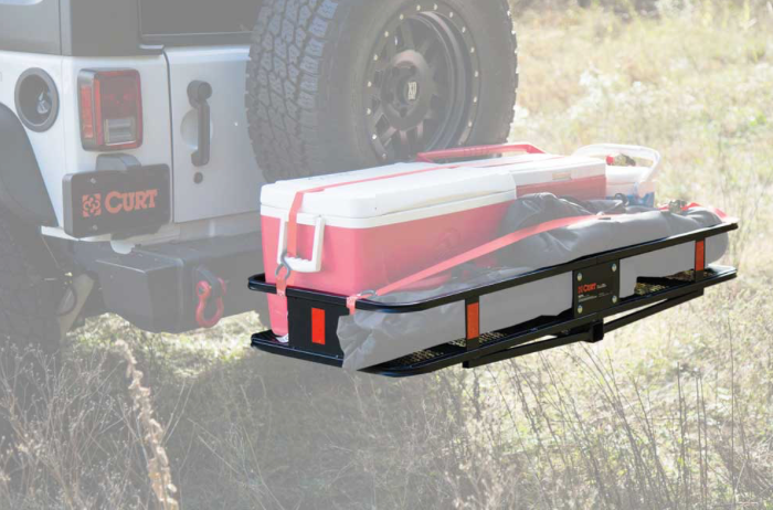 60IN X 20IN W/6IN RAILS CLASS III CARGO CARRIER BASKET FIXED SHANK