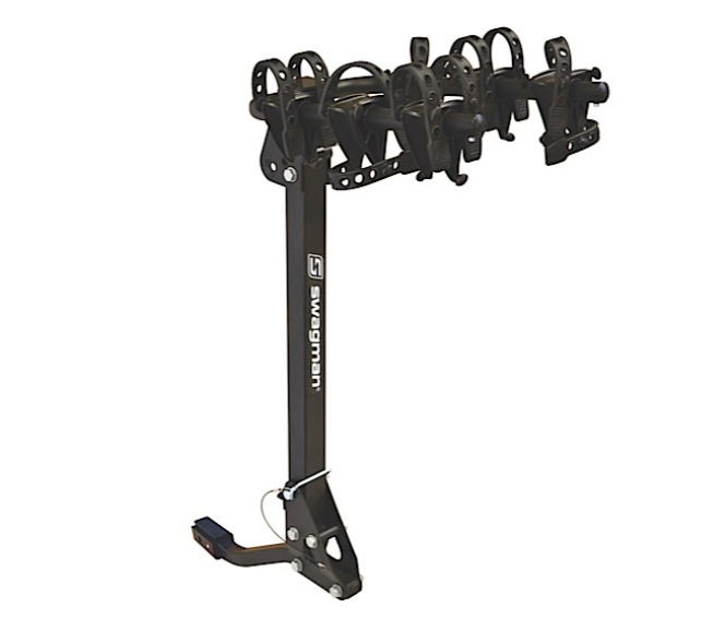 BIKE RACK, HITCH-MOUNT 1-1/4IN, 2IN - TRAILHEAD THREE, 3 BIKE, FOLDING