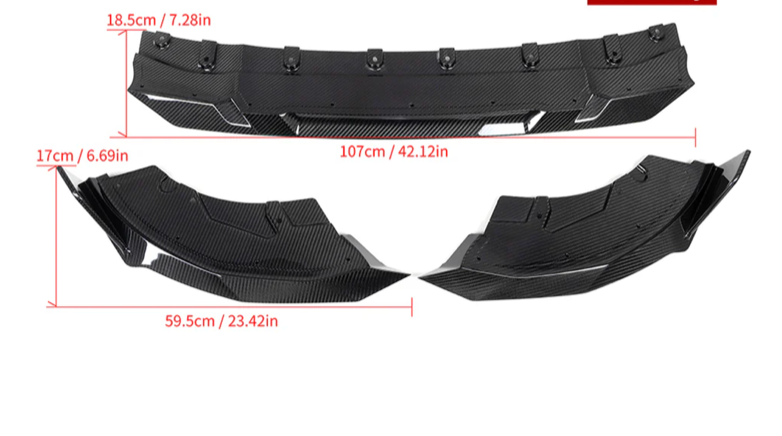 BMW G42 Prepreg Carbon Fiber Front Lip