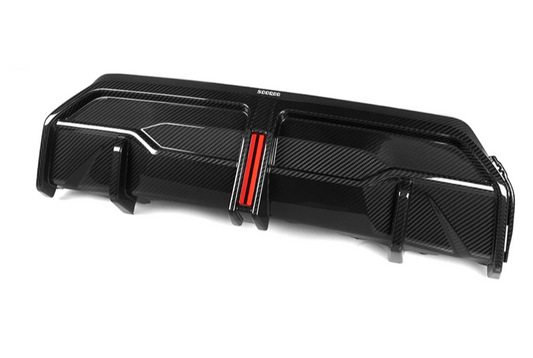 BMW G42 Prepreg Carbon Fiber Center Diffuser With Light