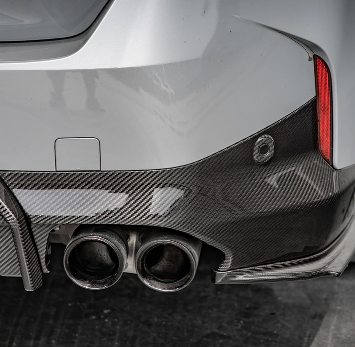 BMW G42 Prepreg Carbon Fiber Side Rear Diffuser