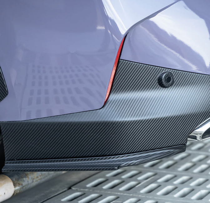 BMW G42 Prepreg Carbon Fiber Side Rear Diffuser