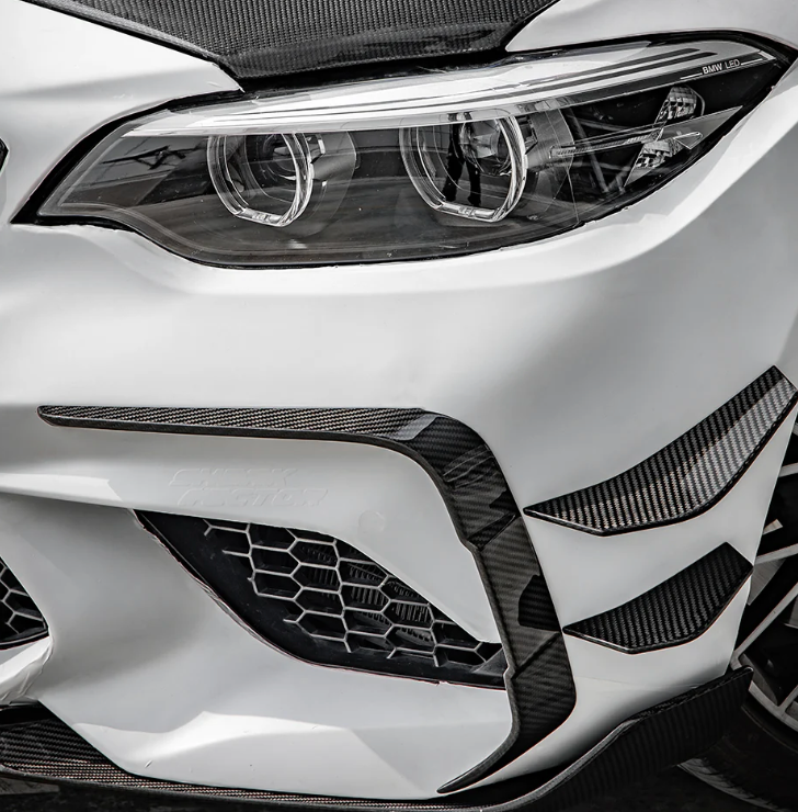 BMW M2 F87 Carbon Fiber Front Vent Trim