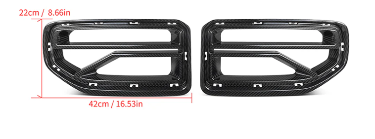 BMW M2 G87 SQ-V Style Carbon Fiber Front Centre Grill