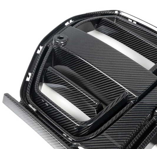 BMW M3 G80 G81 M4 G82 G83 Prepreg Carbon Fiber SQ-V Front Grill With ACC