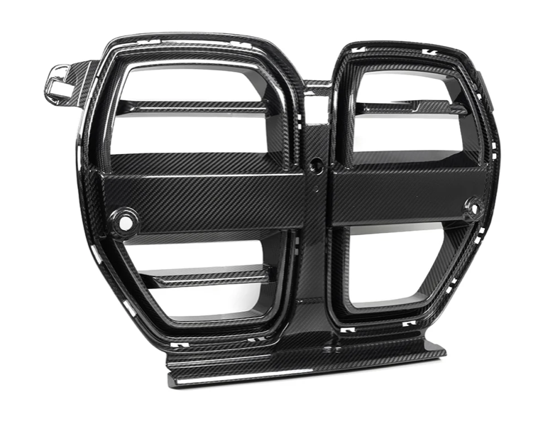 BMW M3 G80 G81 M4 G82 G83 Prepreg Carbon Fiber SQ-V Front Grill With ACC
