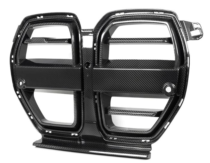 BMW M3 G80 G81 M4 G82 G83 Prepreg Carbon Fiber SQ-V Front Grill With ACC
