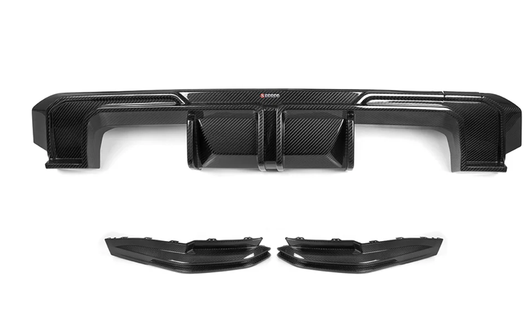 BMW M3 G80 G81 Carbon Fiber Diffuser + Rear Splitter