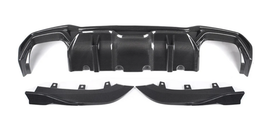 BMW M440i G22 G23 Prepreg Carbon Fiber Diffuser