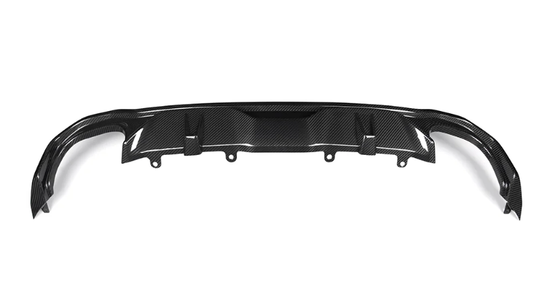 BMW G26 Carbon Fiber Double Tips Diffuser
