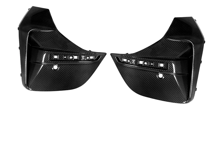 BMW G26/i4 Carbon Fiber Rear Bumper Trim