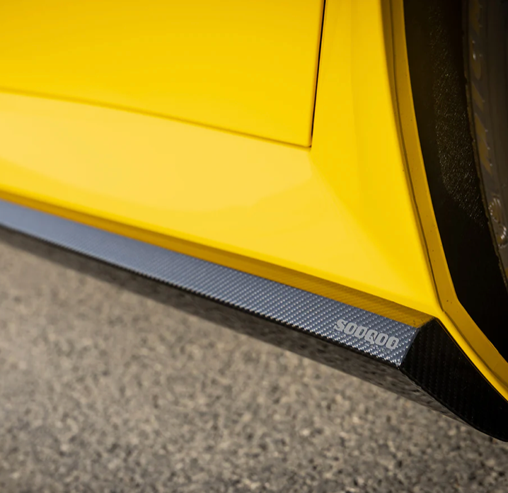 BMW M5 G90 G99 Type-A Prepreg Carbon Fiber Side Skirt