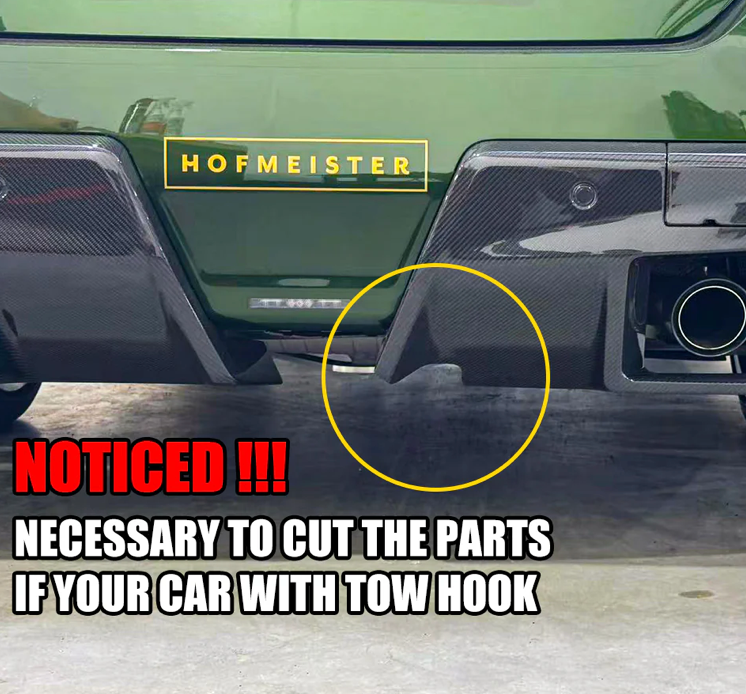 BMW M5 G90 G99 Type-B Prepreg Carbon Fiber Rear Diffuser