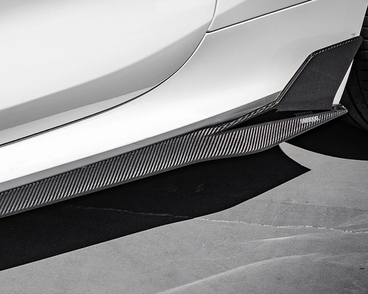 BMW G16 / M8 F93 Carbon Fiber Side Skirt