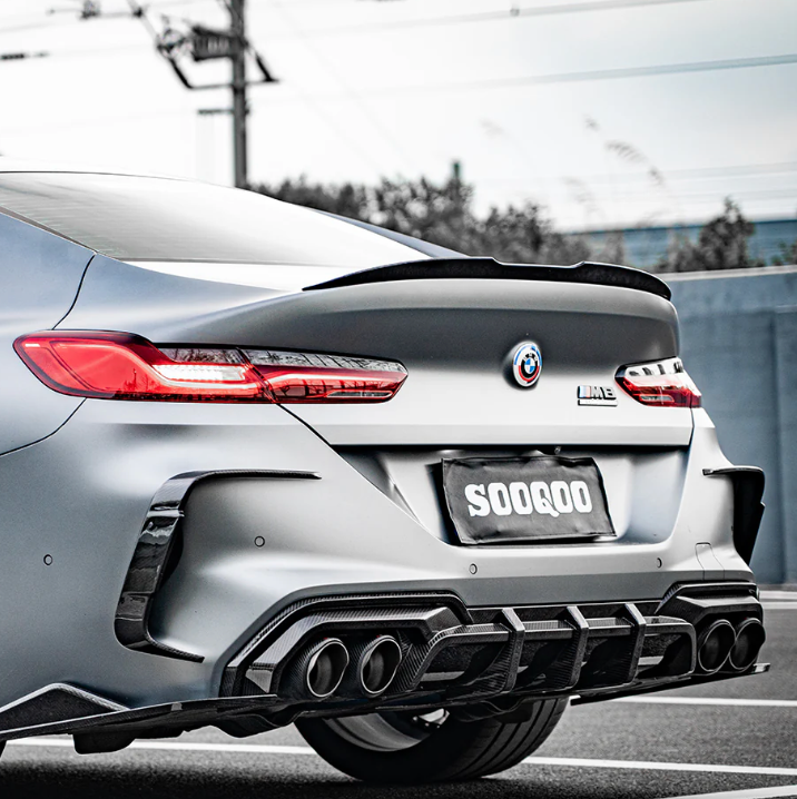 BMW M8 F91 F92 Prepreg Carbon Fiber Rear Vent Trim