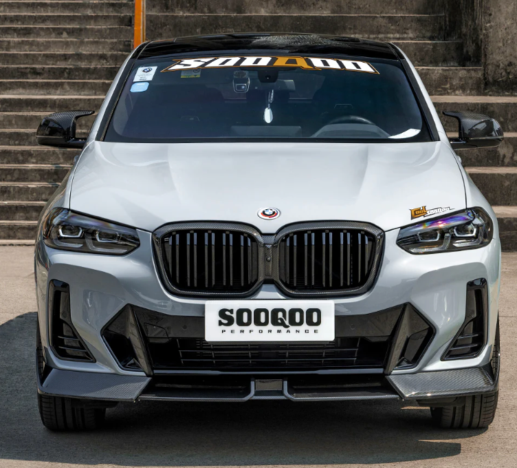 BMW X3 G01 X4 G02 LCI Type-B Prepreg Carbon Fiber Front Lip
