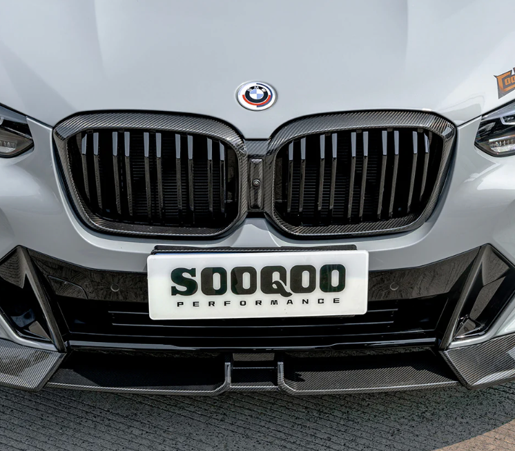 BMW X3 G01 X4 G02 LCI Type-B Prepreg Carbon Fiber Front Lip