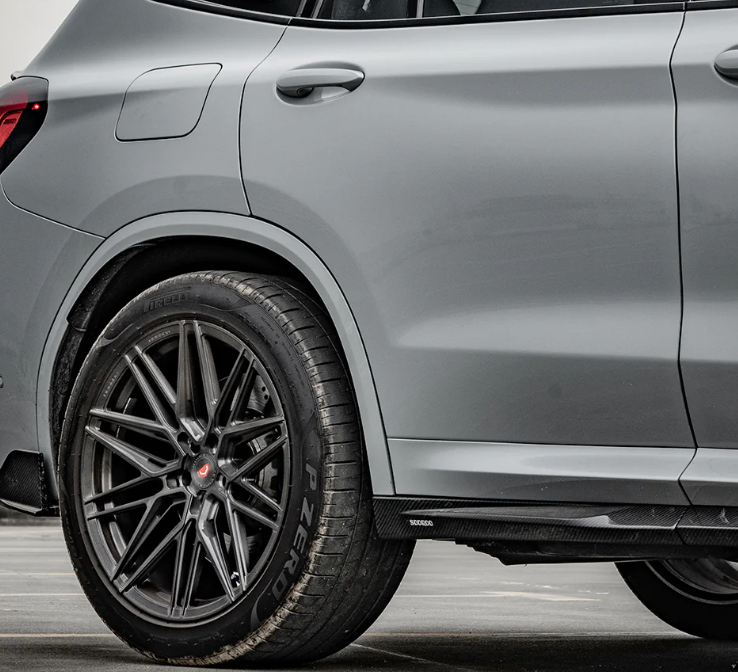 BMW X3/X4 G01-G02 X3M F97 X4M F98 Type-A Prepreg Carbon Fiber Side Skirt
