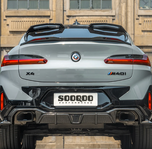 BMW X4 G02 X4M F98 Prepreg Carbon Fiber Roof Spoiler