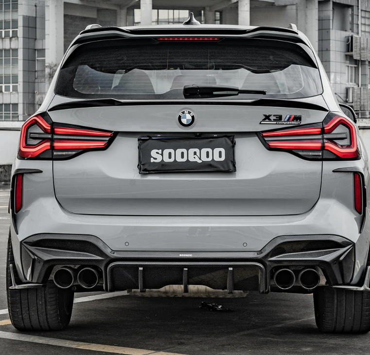 BMW X3M F97 Carbon Fiber Rear Diffuser
