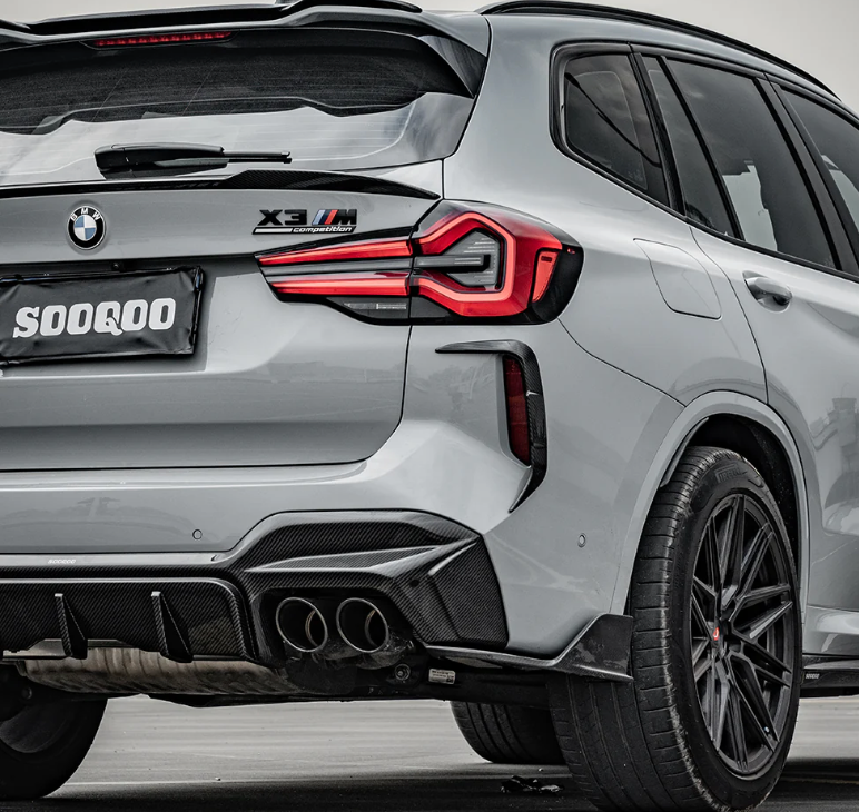BMW X3M F97 Carbon Fiber Rear Diffuser