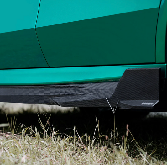 BMW X5 G05 X5M F95 Prepreg Carbon Fiber Side Skirt