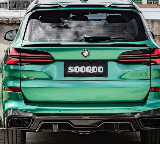 BMW X5 G05 SQ Style Carbon Fiber Diffuser