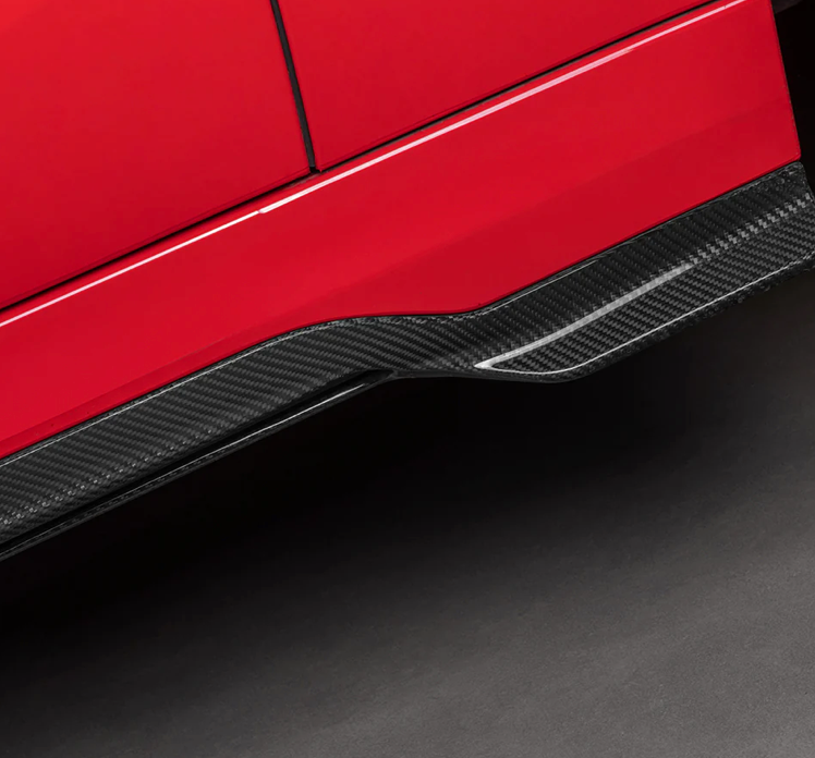 BMW X6M F96 X6 G06 Prepreg Carbon Fiber Side Skirt