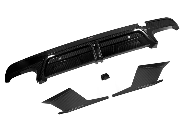 BMW X5M F95 LCI Prepreg Carbon Fiber Diffuser