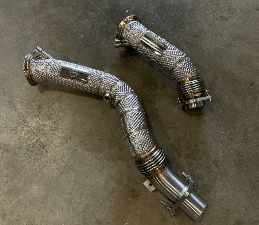 S55 Catless Downpipes w/heatshield - F80 M3 | F82/F83 M4 | F87 M2C