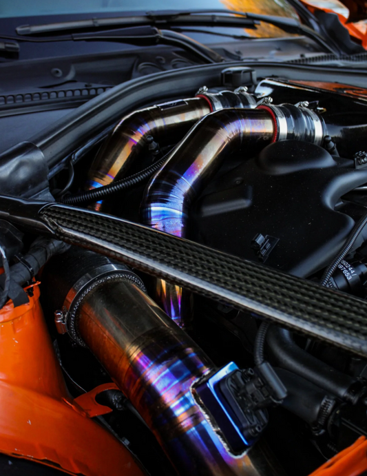 S55 Titanium Charge Pipe + J Pipe Combo - BMW F80 M3 | F82/F83 M4 | F87 M2C