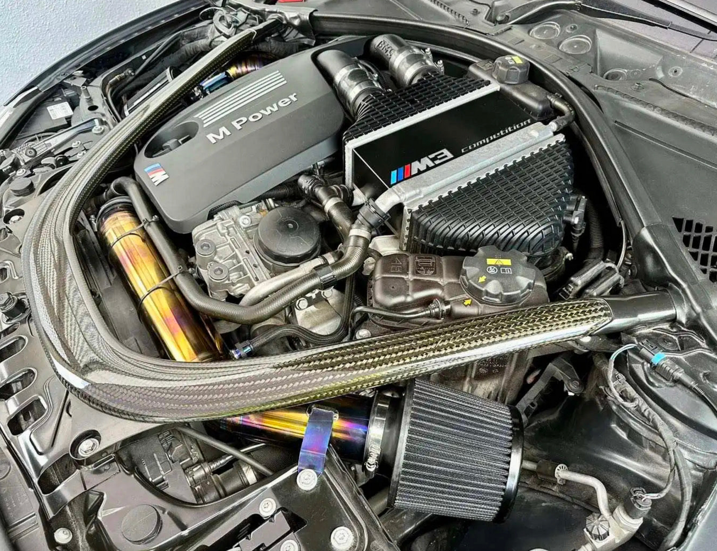 S55 Titanium Cold Air Intake - BMW F80 M3 | F82/F83 M4 | F87 M2C
