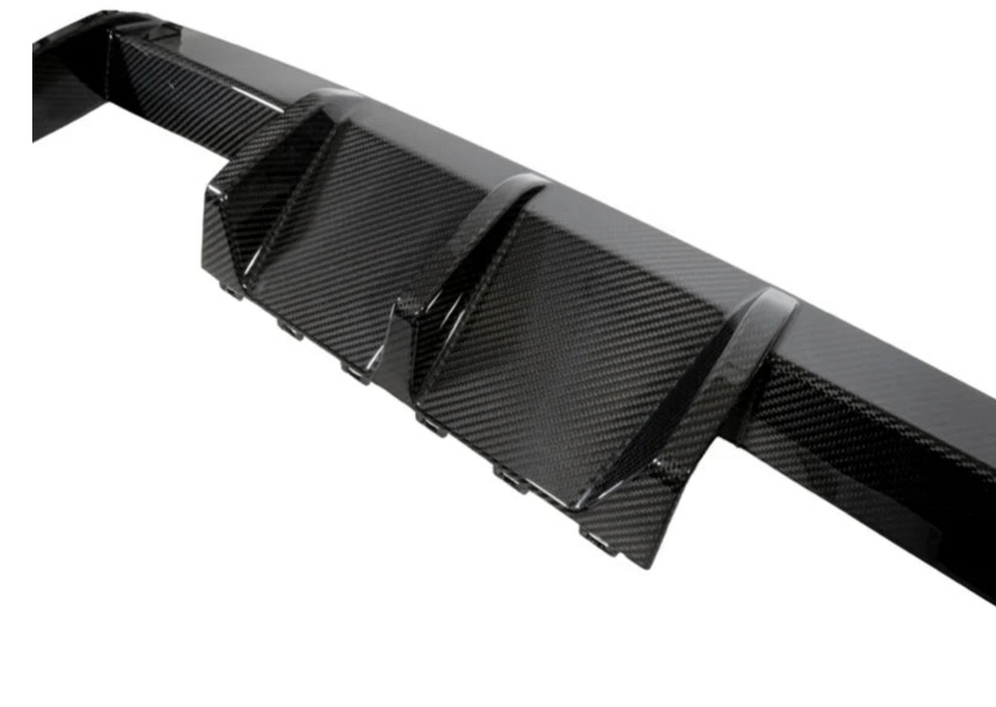 G87 M2 MP Style Dry Carbon Fiber Rear Diffuser - G87 M2