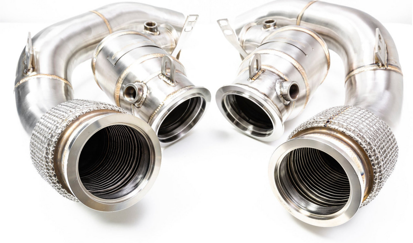 Evolve Catless Downpipes - BMW F90 M5 | F92/F93 M8