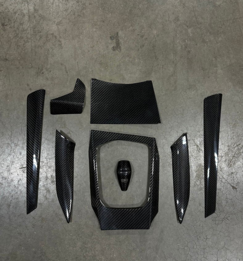 BMW 330i M340i Dry Carbon Fiber Interior Trim Kit Stick On Type PRE-LCI (BMW G20)