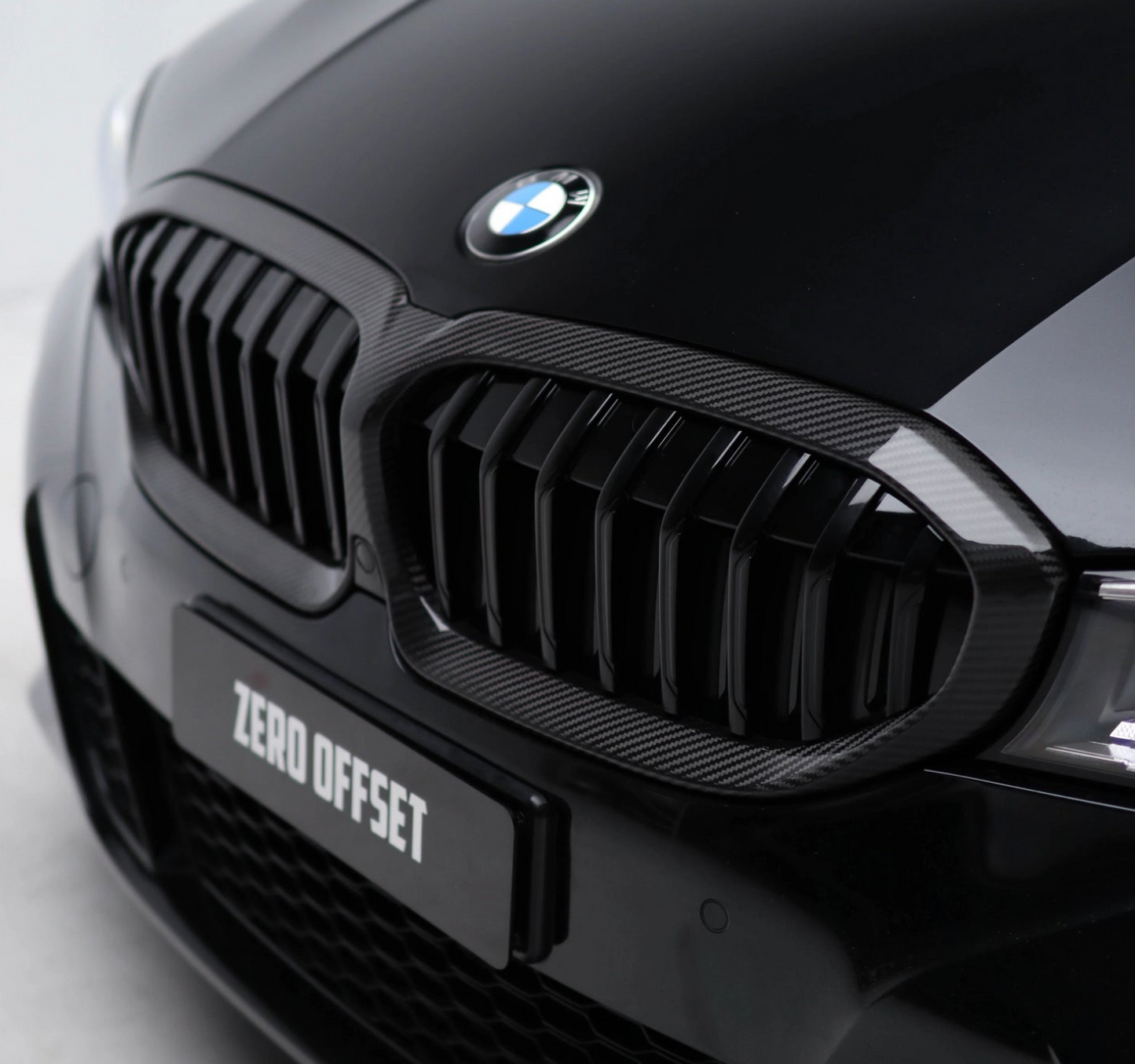 BMW G20 3-Series 330I M340I Carbon Fiber Front Grille Trim - G20 3-Series PRE LCI