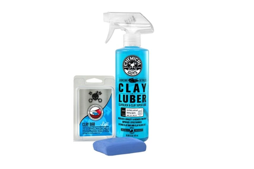Light Duty Clay Bar & Luber Synthetic Lubricant Kit | Surface Decontamination System