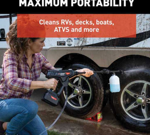 Flow Max 40V Max Portable Power Cleaner | Cordless, High-Pressure Cleaning Anywhere