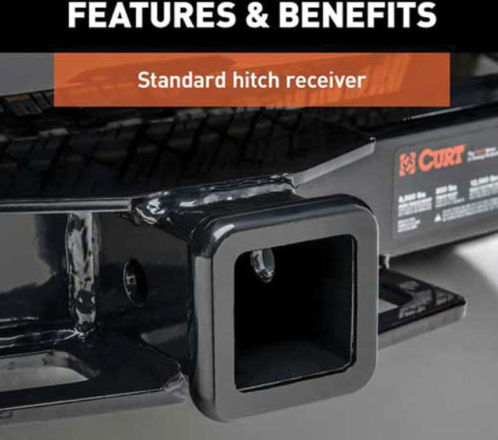 Class III Receiver/Tow Hitch | 2024-2025+ Chevy Blazer EV | 3,500 lb Towing Capacity | 2" Receiver