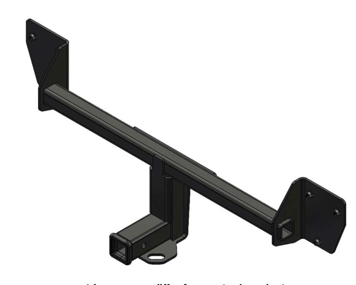 Class III 2" Receiver/Tow Hitch | 2020-2025 Buick Encore GX & 2021-2025 Chevy Trailblazer | 3,500 lb Towing Capacity