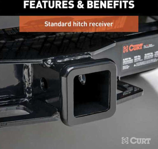 Class III Receiver/Tow Hitch | 2024-2025+ Chevy Trax & Buick Envista | 2,000 lb Towing Capacity | 200 lb Tongue Weight | 2" Receiver